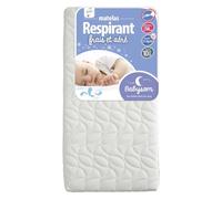 Babysom - Matelas Bébé Confort + 60x120x14cm - Déhoussable