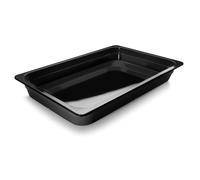 Lacor Bac mélamine GN 1/1 530x325x65 mm Noir 8,50 L Qualité professionnelle