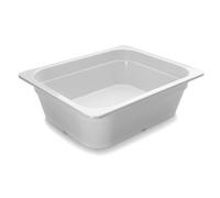 Bac 1/2 en mélamine Lacor GN Blanc 8,00 L