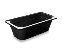 LACOR BAC MÉLAMINE Noir GN 1/3 176X325X100 MM