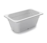 Bac 1/4 en mélamine Lacor GN Blanc 2,50 L