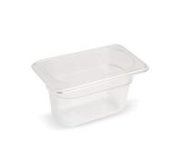 Bac 1/9 en polycarbonate Lacor GN Blanc TU