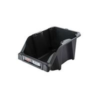 Bac à bec de rangement noir Perel 125 x 195 x 90 mm