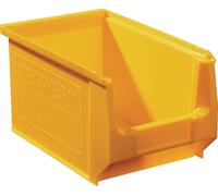 Bac à bec L230/200xl150xH130mm PE jaune