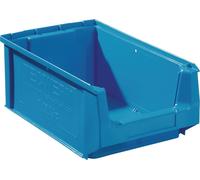 Bac à bec L350/300xL210xH140mm PE bleu