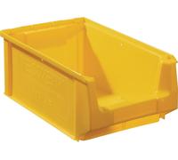 Bac à bec L350/300xL210xH140mm PE jaune