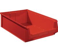 Bac à bec L500/450xl310xH140mm PE rouge