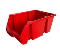 VISO Bac à bec en polypropylène - 10 L - Rouge