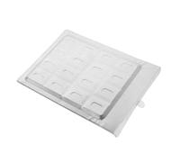 Bac à Cendres en Métal Argenté Design Amovible Renforcé 7x5 Pouces | Accessoire Portable et Compact pour Chauffage Intérieur et Extérieur, Compatible Poêles de Terrasse et Chauffages Infrarouges