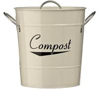 Bac à compost en verre avec couvercle pour la maison