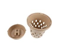 Bac à Compost pour Lombricomposteur Extérieur, Plastique Beige | Jardin et Maison, Conteneur Organique, Maintien Chaleur Humidité, Réduit Déchets Alimentaires