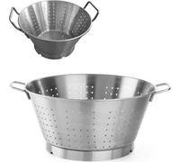 Hendi Passoire Profi Line inox Ø325x(H)175 mm ronde perforée avec base et 2 poignées