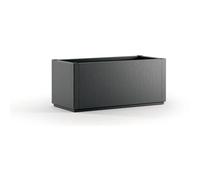 Bac à Fleur Rectangulaire Stefanplast Ethica, 80 cm, 80x36x35 cm, Graphite