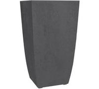 Bac à fleurs carré haut EDA Diva Basalt 42 L gris anthracite Gris anthracite G