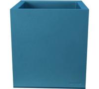 Bac à Fleurs Carré RIVIERA GRANIT, Plastique, 59x29,5x33,5 cm, Bleu