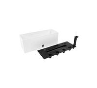 Prosperplast Bac à fleurs RATO CASE 80 cm Blanc