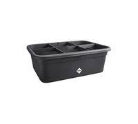 ELHO Bac a fleurs de culture Green Basics Large - L 76 x B 57 x H 27 cm - Culture et récolte - Extérieur - 100% recyclé - Noir