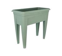 Bac à fleurs IZIGARDEN 60 cm - 50% recyclé - Vert argile