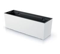 Prosperplast – Jardinière balcon Urbi Case DUC600-S449 – 580×180×195 mm – Plastique – Blanc mat