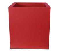 RiViERA Pot à plantes Riviera Granit plastique carré 40 x 40 cm Rouge