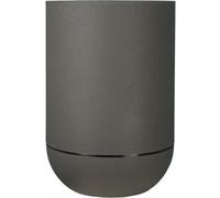 Bac à Fleurs RIVIERA Granit Tulipe, Plastique, D50 x H71 cm, Gris