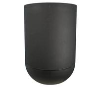 Bac a fleurs - - GRANIT TULIPE - Plastique - D50 x H71 cm - Noir