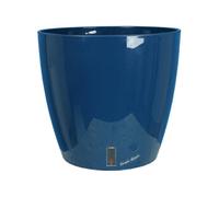 RiViERA – Pot en plastique rond EVA – Réserve d'eau Ø30 cm – Bleu