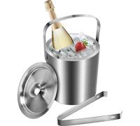 Bac à glace en acier inoxydable - double paroi - 1,3 l