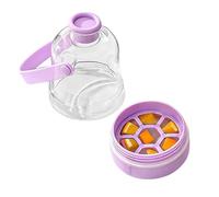 Bac à glaçons, 400 ml, 2 en 1, portable, réutilisable, gourde avec fonction pression et bac à glaçons, pour jus, whisky, boissons froides, sport, extérieur, gym,