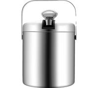 Bac à glaçons, acier inoxydable, isolation à double paroi, 13 l