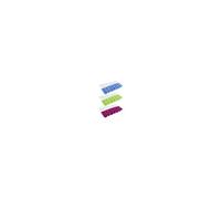Bac à glaçons coloré avec couvercle pour 15 glaçons Bar Concept ref 49368