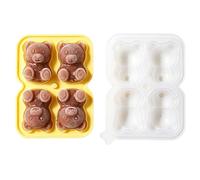Bac à glaçons Conteneur en silicone mignon de qualité alimentaire