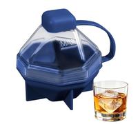 Bac À Glaçons Cube Moule De Bloc De Glace Facetté Type Presse Pour
