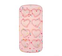 Bac à Glaçons Cœur en Silicone Souple 21.5cm(B) | Silicone souple, design cœur romantique, BPA, 21.5cm, pour idéal boissons et desserts