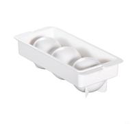 Bac à glaçons empilables pour congélateur avec couvercle - Ensemble de grande capacité en plastique facile à démouler pour boissons, fêtes, organisation de bar à domicile (trois carrés)