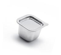 Bac à glaçons en acier inoxydable, conception à cubes simples pour une fabrication de glace rapide et pratique, moule en acier inoxydable