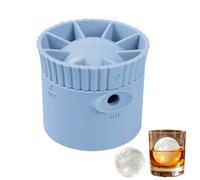 Bac à glaçons en silicone en forme de ballon de football - Grand moule à glaçons - Pour jus, lait, eau, maison, cuisine, bar, restaurant, vacances, cuisine