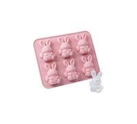 Bac à glaçons en silicone en forme de lapins, bovins, congélation rapide pour boissons, fêtes, usage domestique et commercial