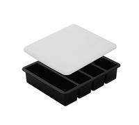 Bac À Glaçons En Silicone Extra Large Pour Congélateurs Quatre Sections