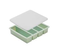 Bac À Glaçons En Silicone Extra Large Pour Congélateurs Quatre Sections