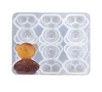 Bac à glaçons en silicone | Moules à bonbons gommeux - Moules gommeux en silicone faciles à retirer Moule à bonbons en pour la décoration de gâteaux, faveurs de fête, glaçon