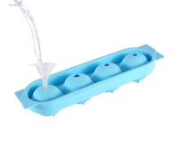 Bac à glaçons en silicone pour congélateur, fabrication de boissons glacées à 4 cavités - Bac à glaçons rond | pour hommes, barmen, divertisseurs, maison, fête, appartement, été, bureau, bar, cocktail