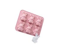 Bac à glaçons en silicone pour lapins, bétail, café, ménage, matériaux de qualité alimentaire, plateau de congélation, accessoires amusants pour boissons