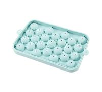 Bac à glaçons pour congélateur empilable 25 compartiments avec couvercle | Bocal à glace en silicone refroidissement bourbon, cocktails, refroidissement du vin, camping-car et voyage en camping