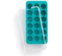 Lékué – Bac à glaçons 18 ronds avec couvercle – turquoise