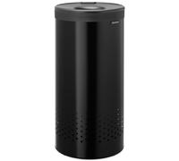 Bac à linge 35 l, noir mat, acier, Brabantia