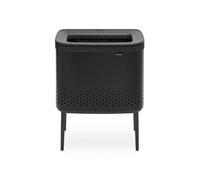 Brabantia Corbeille à linge Bo 60 litres Ouverture Quick-Drop Noir