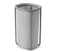 Bac à linge DUO 5000002 50 l, gris, metal, Joseph Joseph