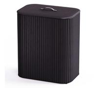 Bac à linge TOTA LUXE 5000005 90 l, noir, bambou, Joseph Joseph