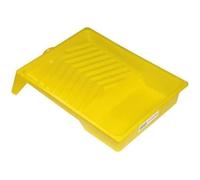 Bac à peinture plat pour rouleaux jusqu'à 180 mm de large - SAVY - 0.75 L - jaune